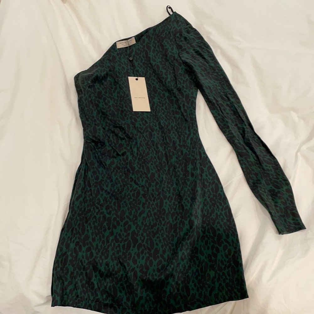 BEC + BRIDGE Animale Fever Dress Dark Animal size 2/XS